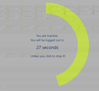 Logout Countdown Logout Countdown