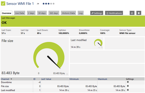 WMI File Sensor WMI File Sensor